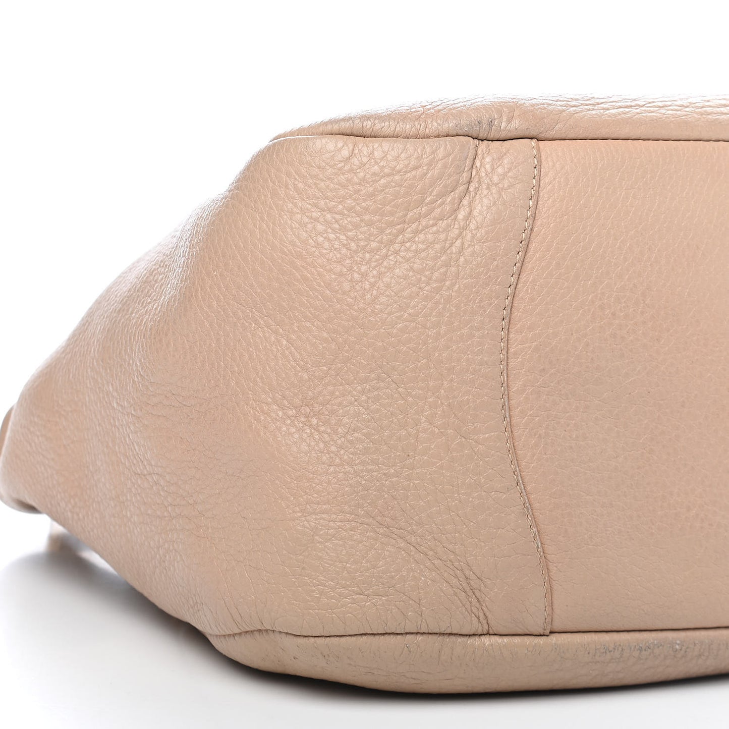 Cervo Pleats Tote Beige