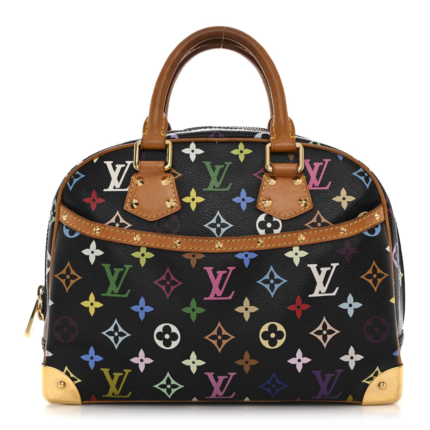 Louis Vuitton Monogram Multicolor Trouville Black 1 of 14