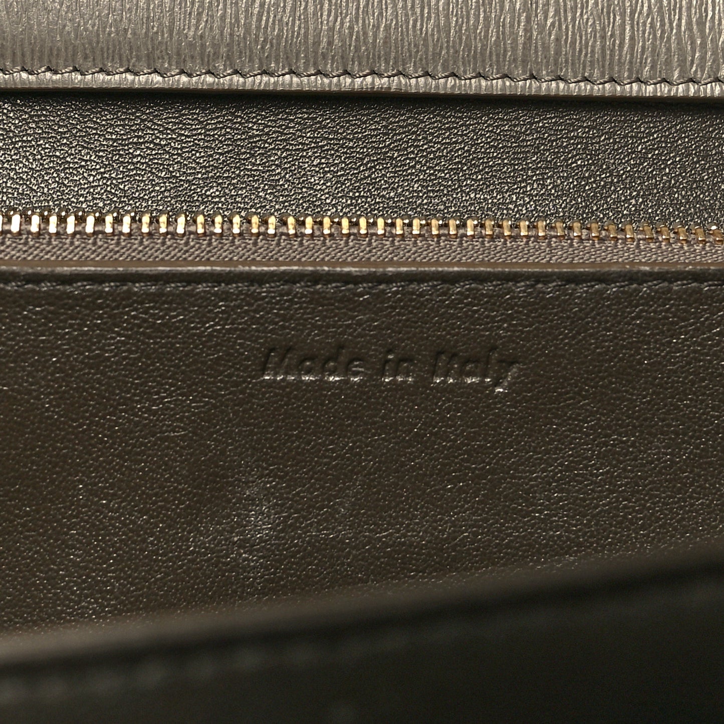 Liege Calfskin Medium Classic Box Flap Bag Souris