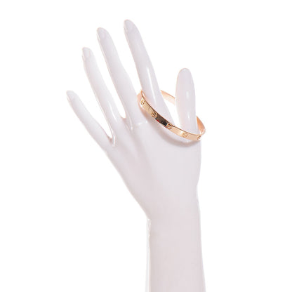 Cartier 18K Pink Gold LOVE Bracelet 19 2 of 4