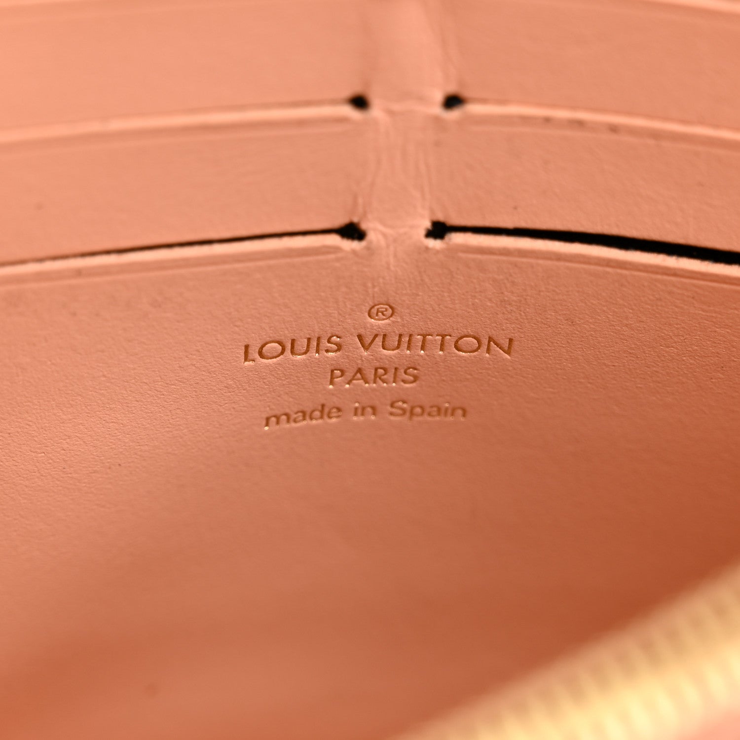 Louis Vuitton Damier Ebene Vavin Chain Wallet Creme 6 of 12