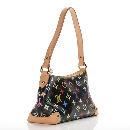 Louis Vuitton Monogram Multicolor Eliza Black 3 of 8