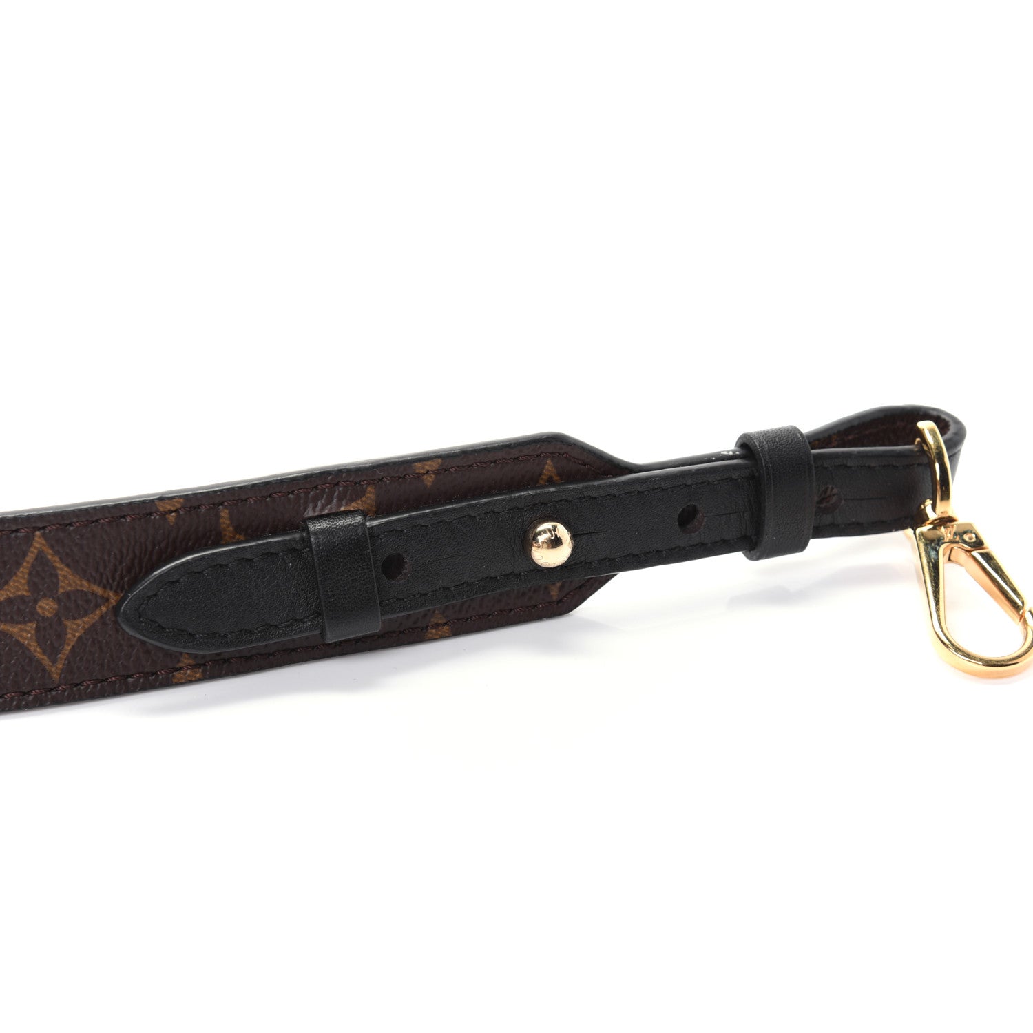 Louis Vuitton Monogram Bandouliere Shoulder Strap XL Black 6 of 7