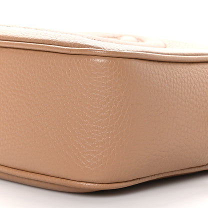 Gucci Pebbled Calfskin Small Soho Disco Bag Camelia 9 of 9