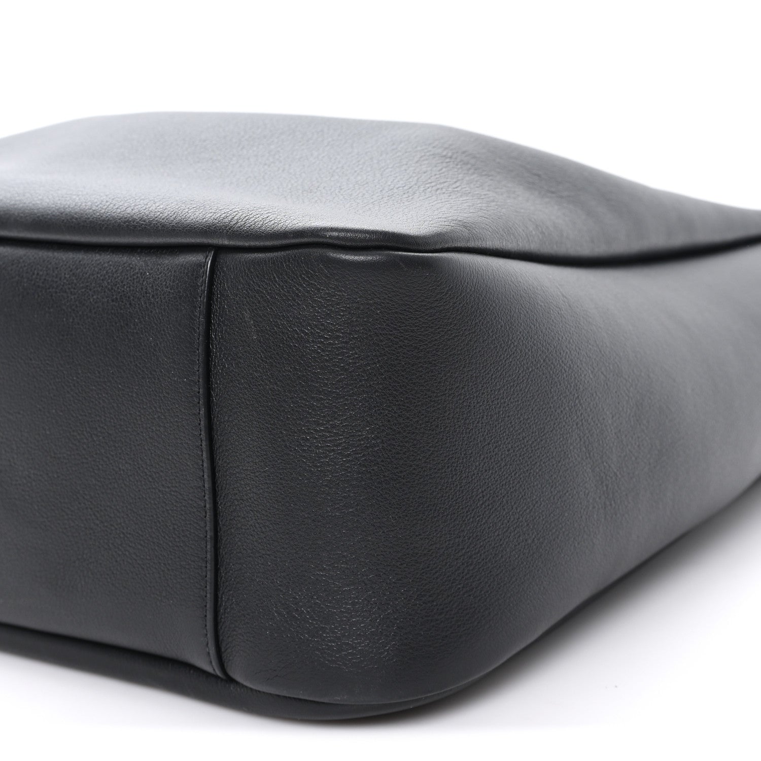 Saint Laurent Supple Calfskin Large Le 5 A 7 Soft Hobo  Black 10 of 10