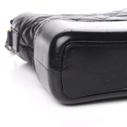 Chanel Aged Calfskin Quilted Medium Gabrielle Hobo Black 11 of 16