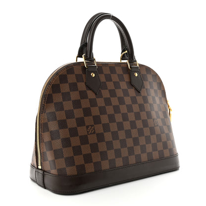 Louis Vuitton Damier Ebene Alma PM 3 of 13