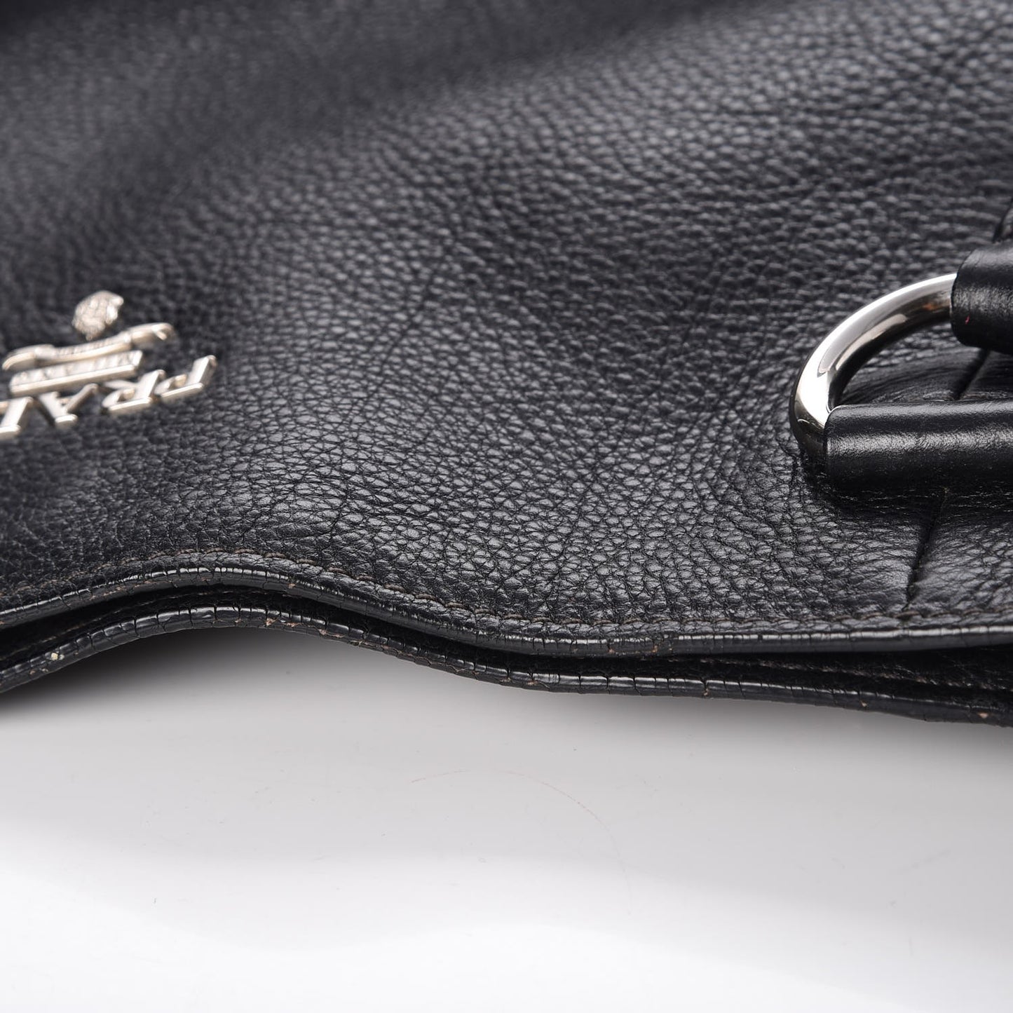 Vitello Daino Tote Nero Black