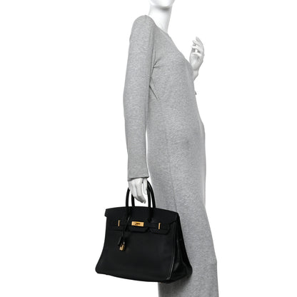 Hermes Ardennes Birkin 35 Black 2 of 14