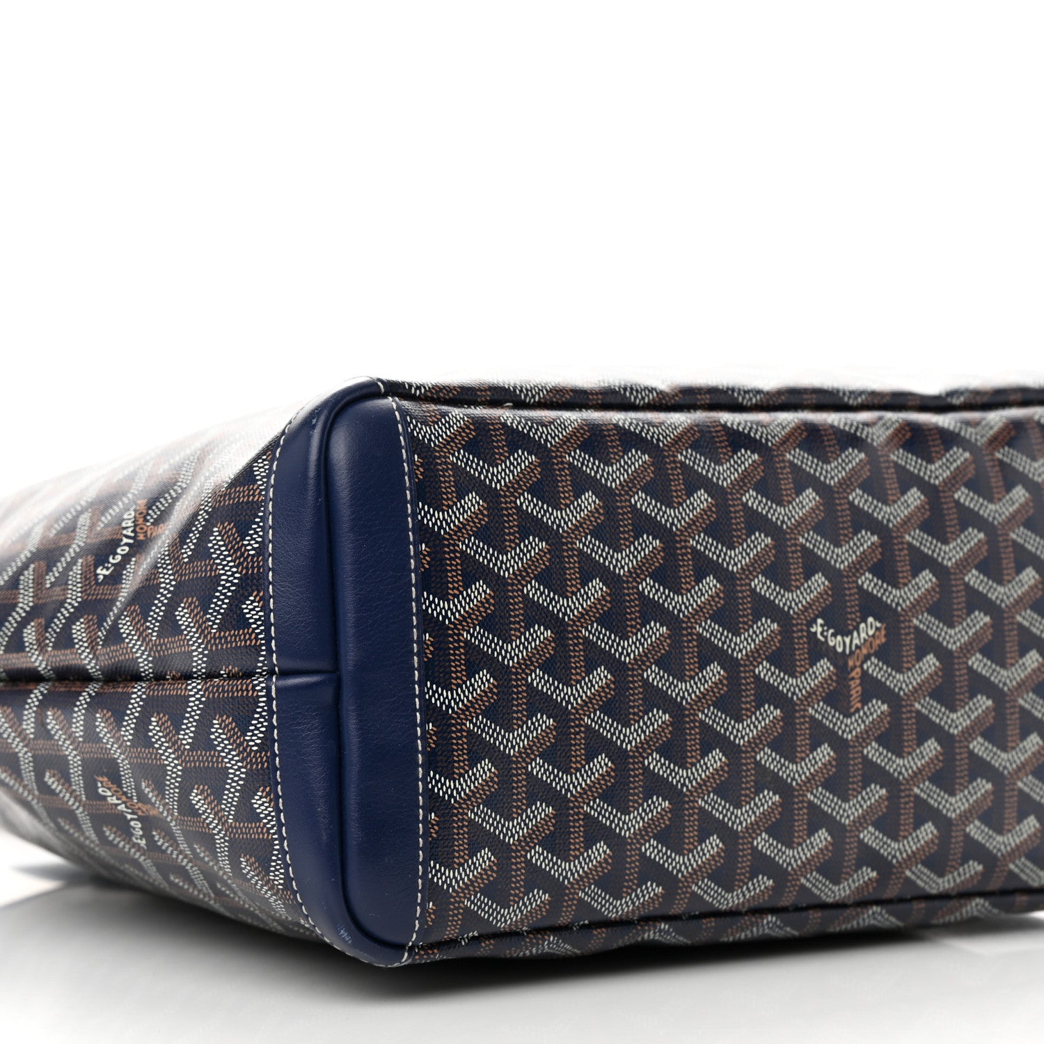 Goyard Goyardine Artois PM Navy 9 of 19