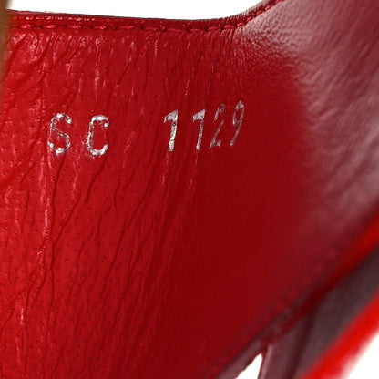 Louis Vuitton Monogram Escale Palma Flat Sandals 36.5 Rouge 8 of 8