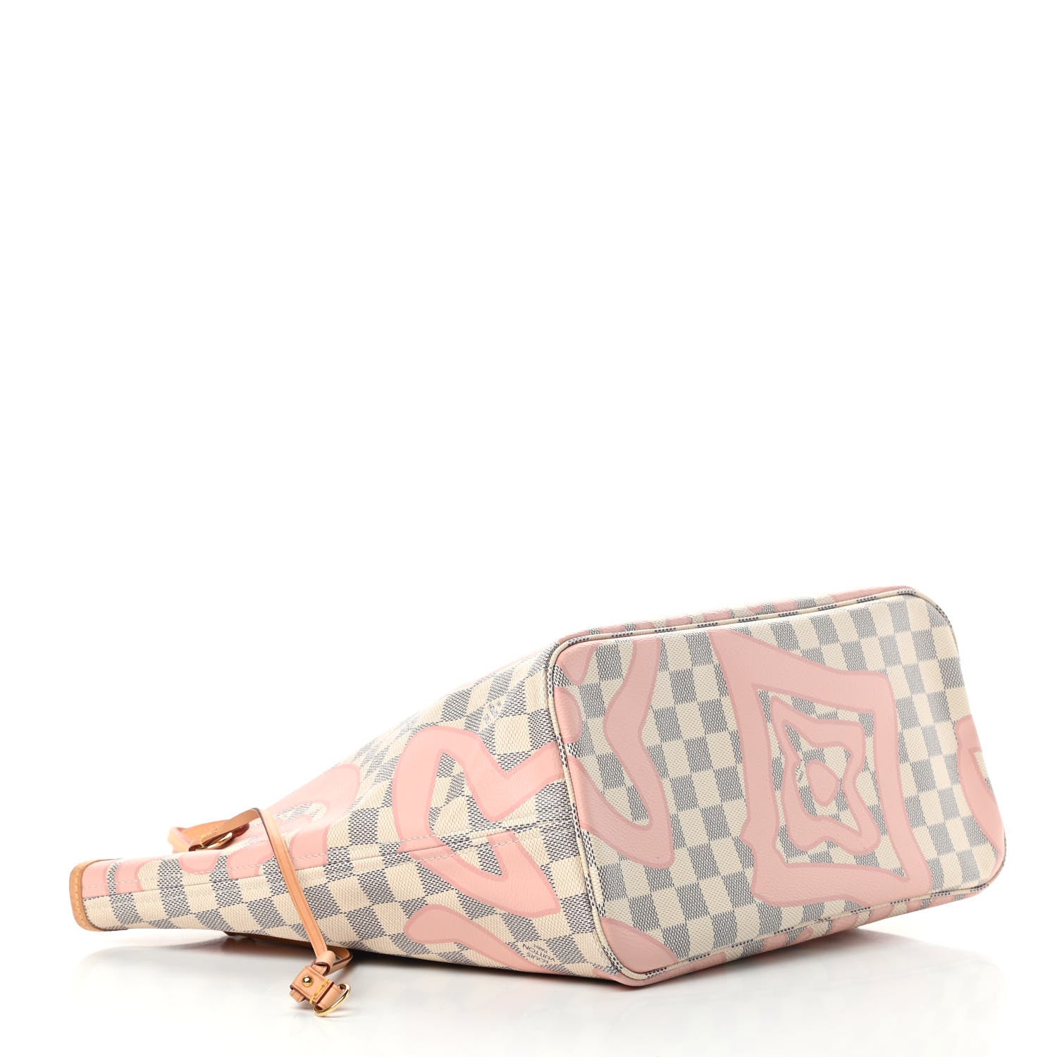 Louis Vuitton Damier Azur Tahitienne Neverfull MM 4 of 14