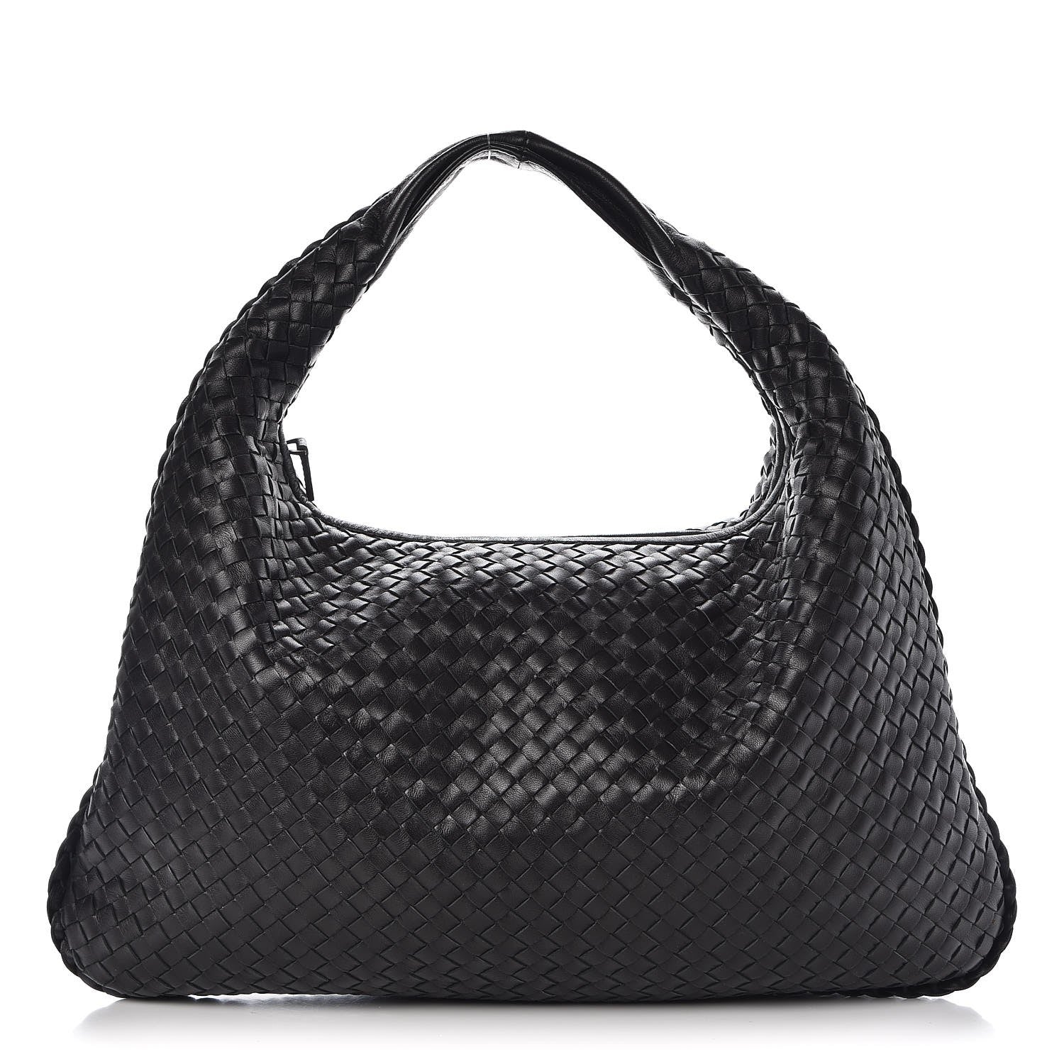 Bottega Veneta Nappa Intrecciato Large Veneta Hobo Black 1 of 13