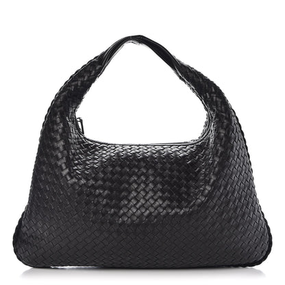 Bottega Veneta Nappa Intrecciato Large Veneta Hobo Black 1 of 13