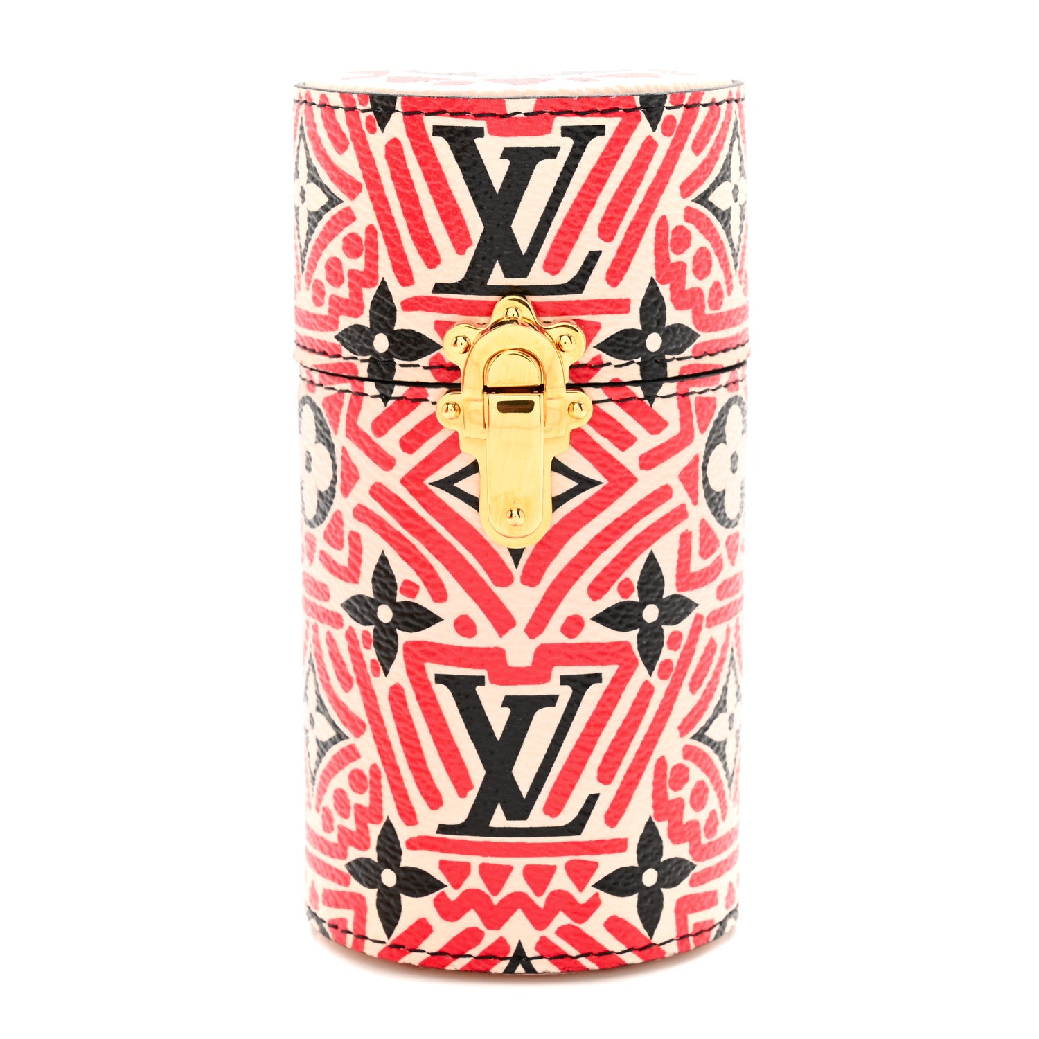 Louis Vuitton LOUIS VUITTON Monogram Giant Crafty 100ML Travel Case Rouge Black 1 of 7