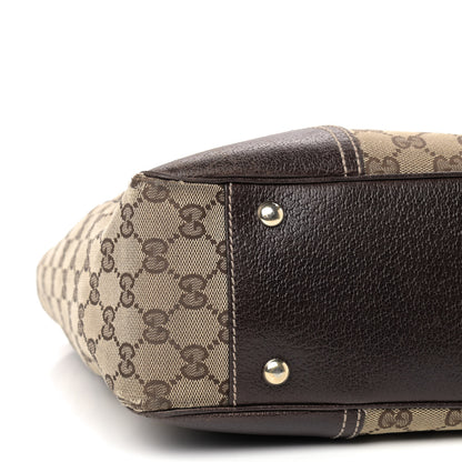 Gucci Monogram Medium Princy Tote Dark Brown 6 of 12
