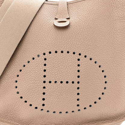 Hermes Taurillon Clemence Evelyne III PM Gris Tourterelle 8 of 10