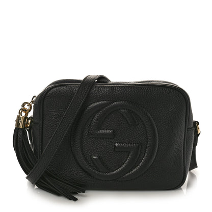 Gucci Pebbled Calfskin Small Soho Disco Bag Black 1 of 12