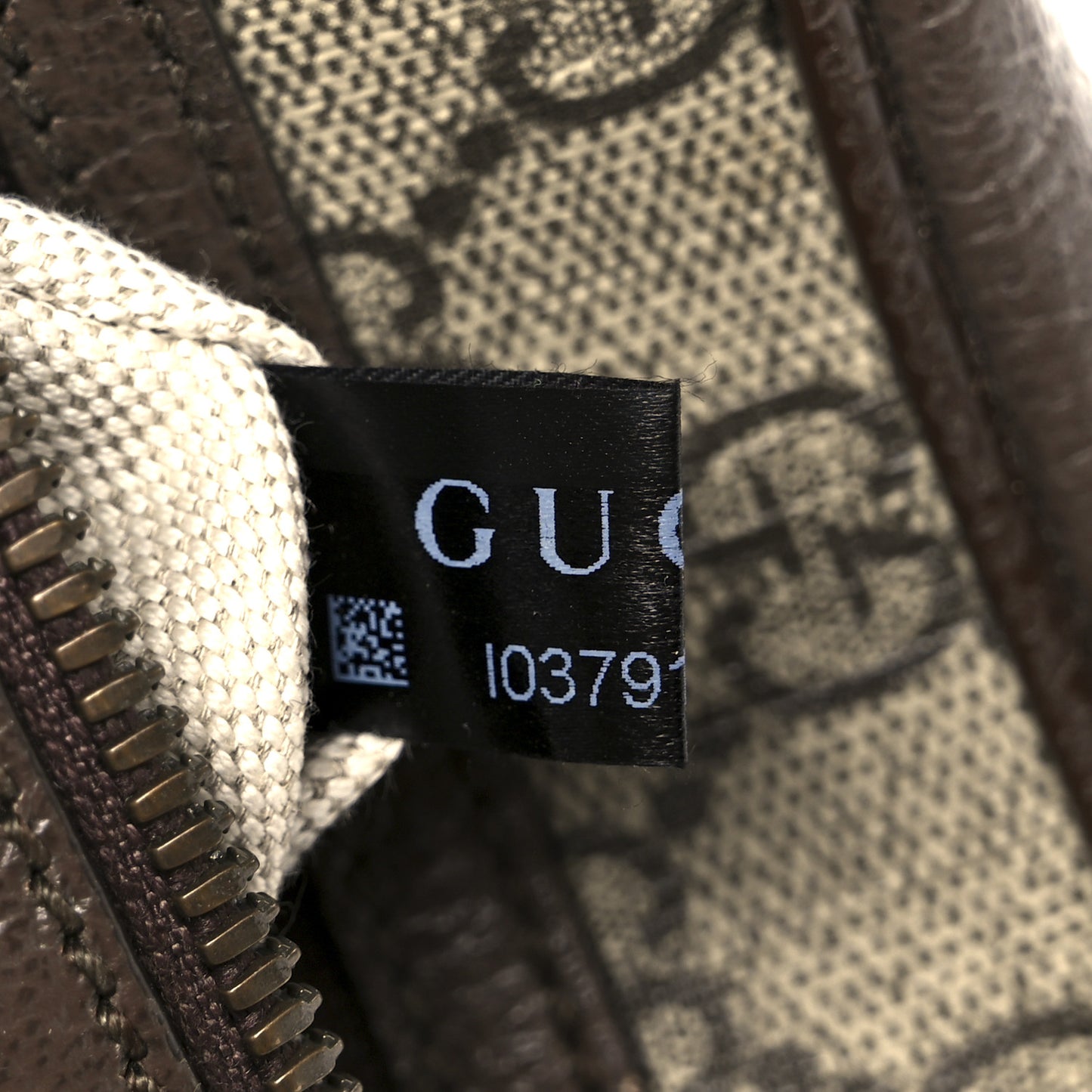 GG Supreme Monogram Web Mini Ophidia Messenger Brown
