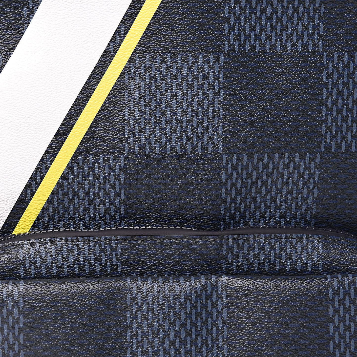 Damier Cobalt Latitude America's Cup Apollo Backpack Yellow