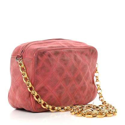 Chanel Suede CC Tassel Camera Case Pink 3 of 15