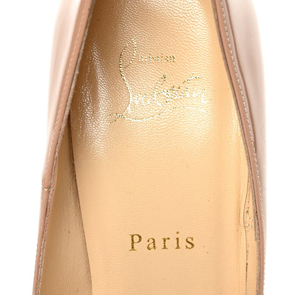 Christian Louboutin Patent So Kate 120 Pumps 38.5 Nude 6 of 9