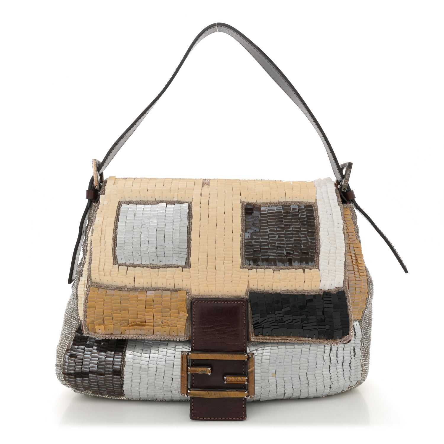 Fendi Sequin Paillettes Mama Baguette Multicolor 1 of 12