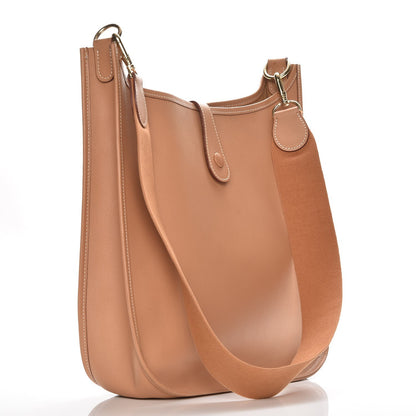 Hermes Courchevel Evelyne GM Natural 4 of 21
