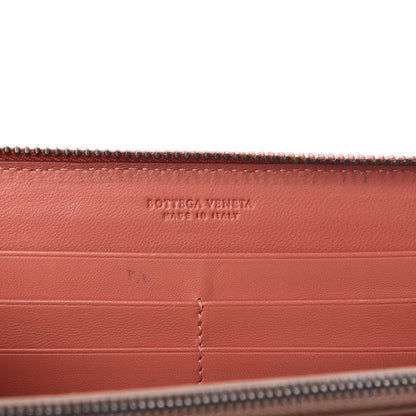 Bottega Veneta Nappa Intrecciato Zip Around Wallet Pompei 6 of 11