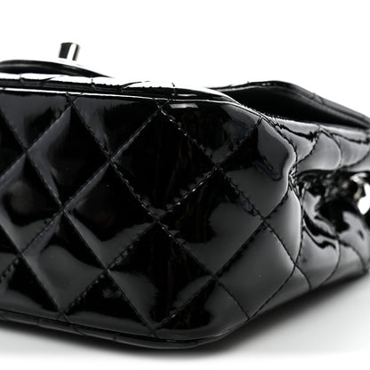 Chanel Patent Calfskin Quilted Mini Square Flap Black 10 of 10