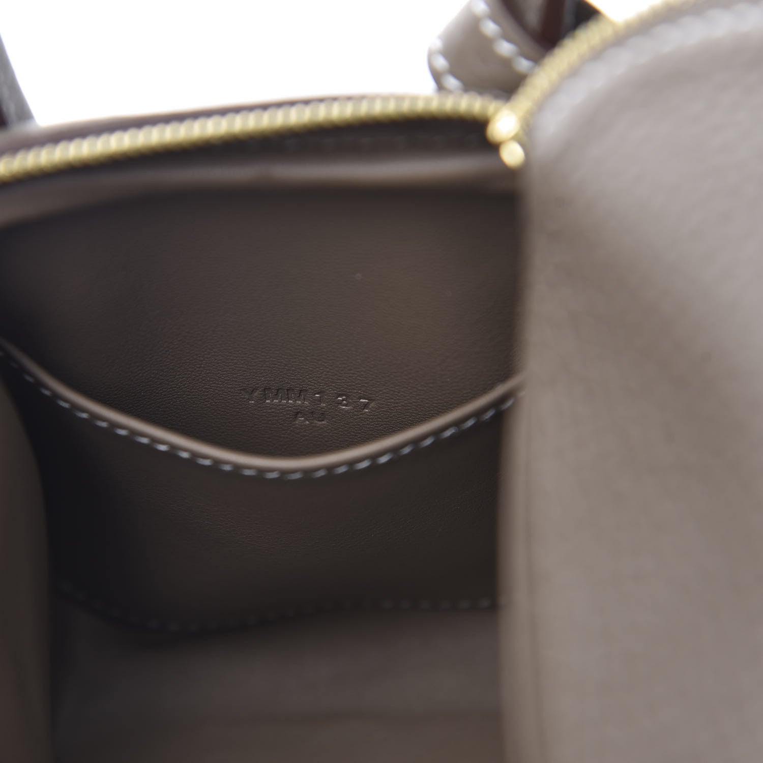 Hermes Taurillon Clemence Mini Lindy 20 Etoupe 7 of 11