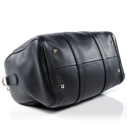 Gucci Calfskin Microguccissima Trim Medium Boston Black 4 of 7