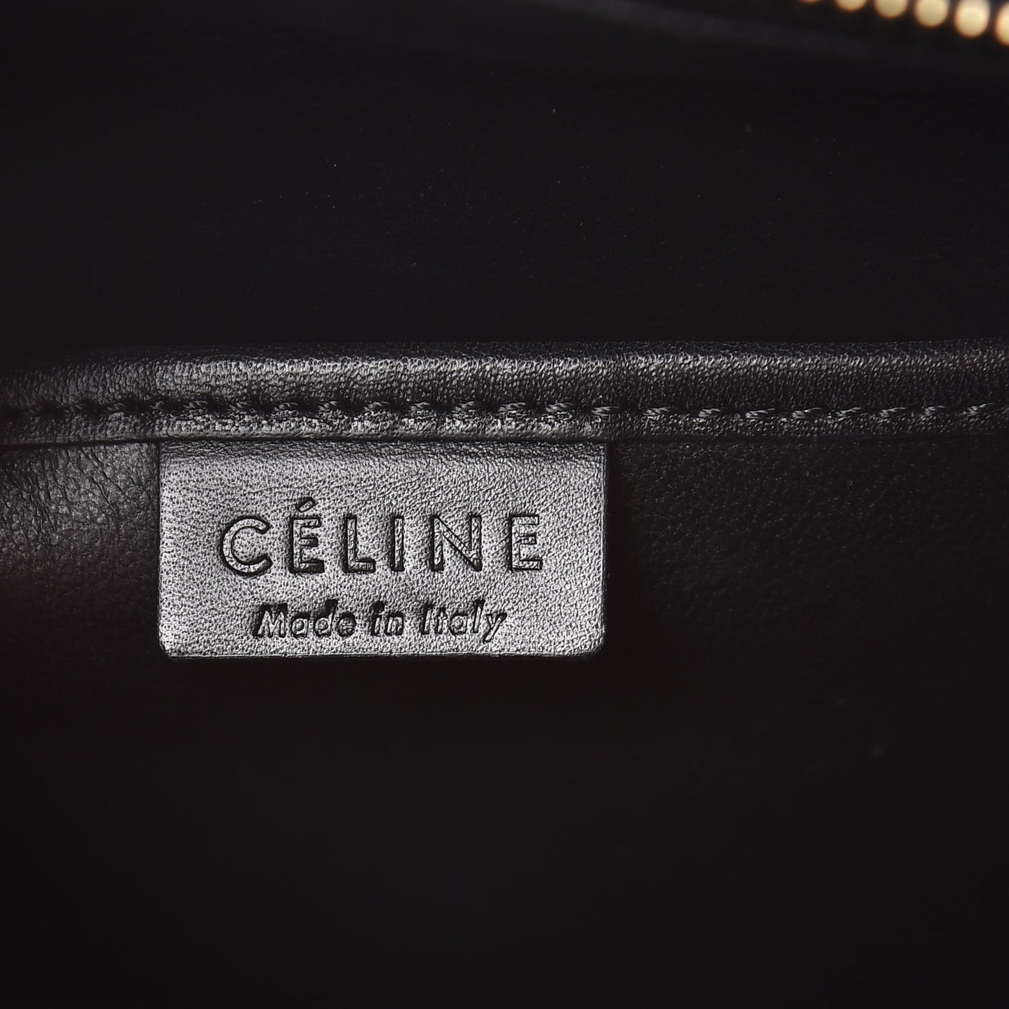 Bullhide Calfskin Nubuck Bi-Color Nano Luggage Black White