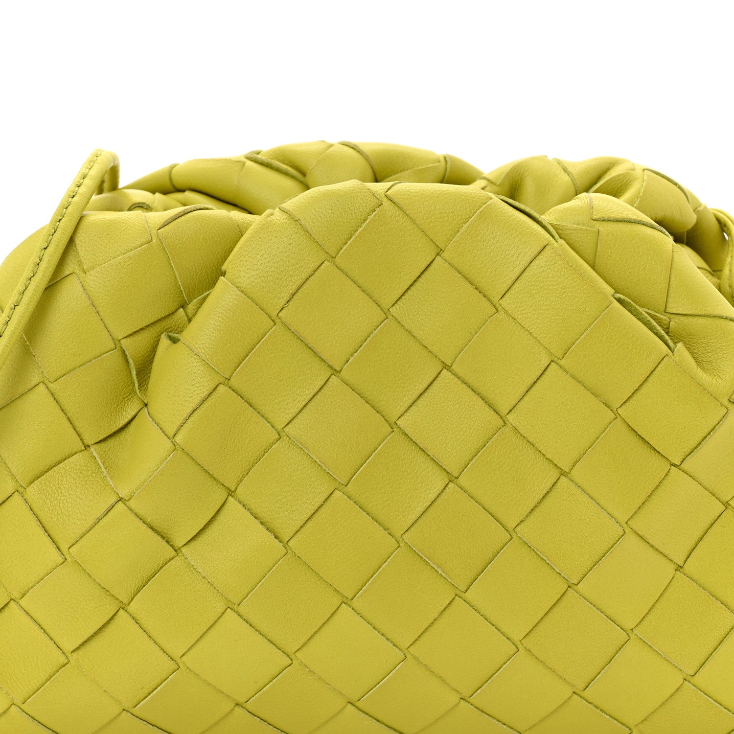 Bottega Veneta Nappa Intrecciato The Mini Pouch Kiwi 8 of 10