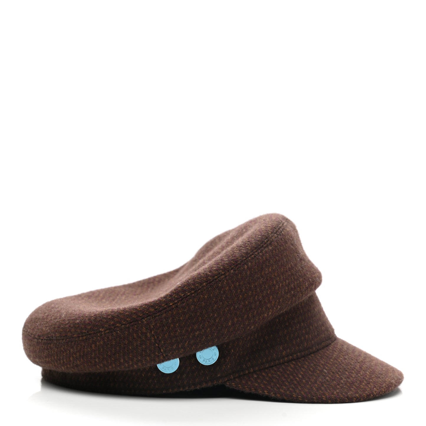 Wool Cashmere Dinard Cap 56 Brun Terre