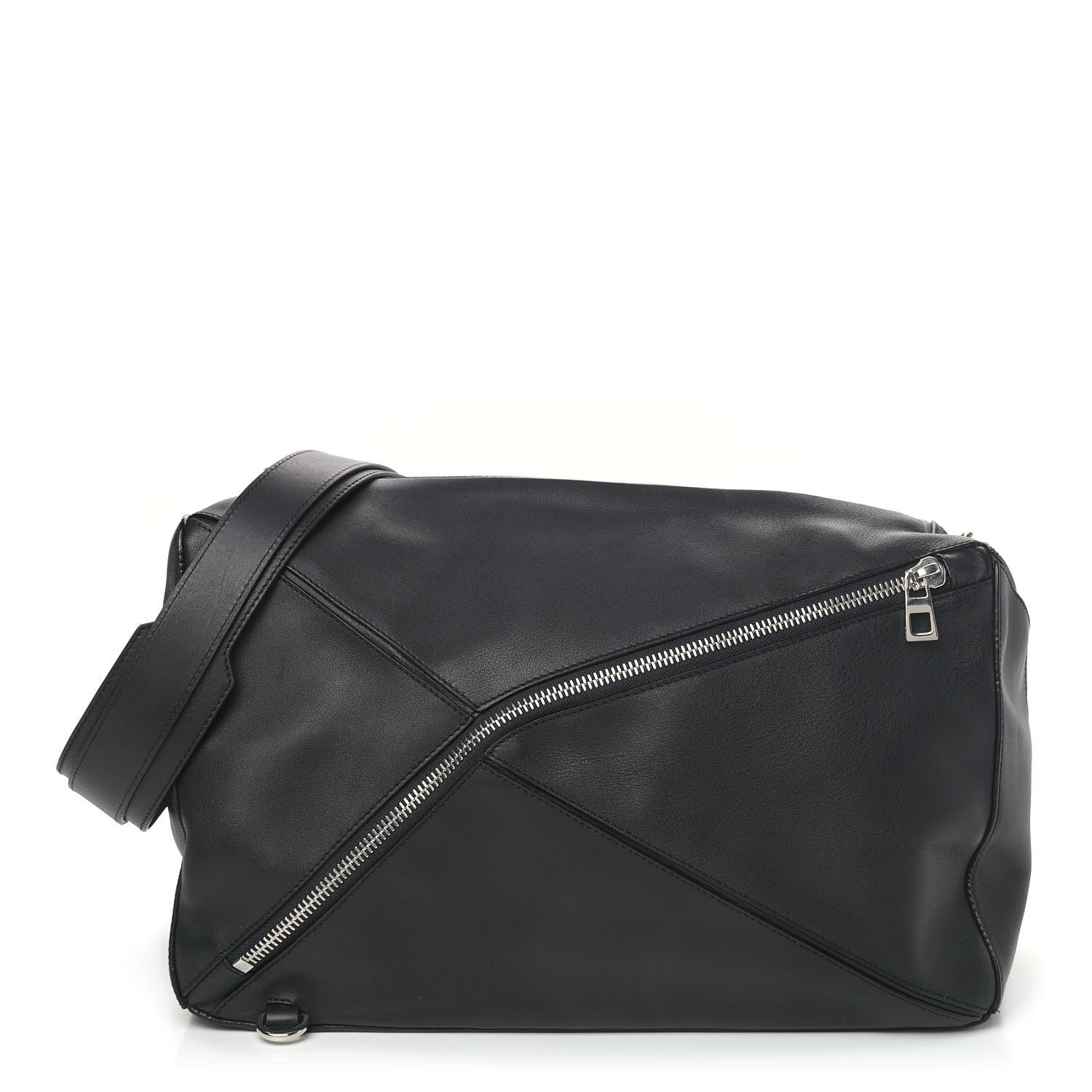 Loewe Calfskin XL Zipper Puzzle Bag Black 1 of 5