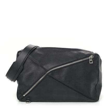 Loewe Calfskin XL Zipper Puzzle Bag Black 1 of 5