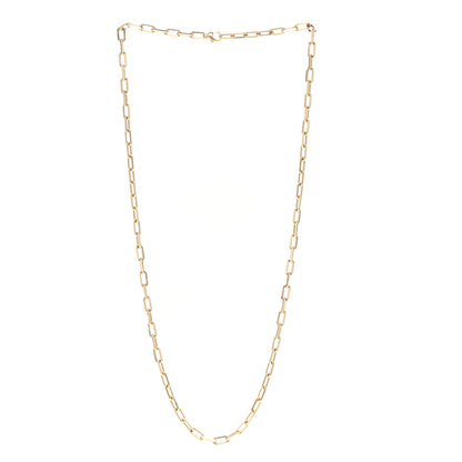 Cartier 18K Yellow Gold SM Santos De Cartier Link Necklace 3 of 4
