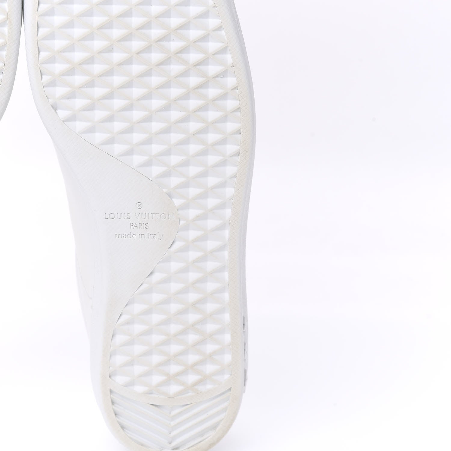 Louis Vuitton Calfskin Luxembourg Sneakers 9 White Red Blue 8 of 9