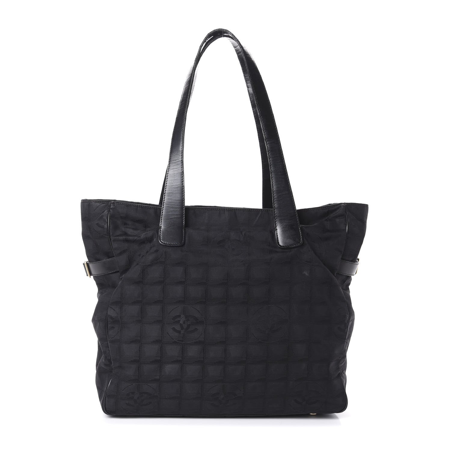 Chanel Nylon Large Travel Tote Black 1 of 10