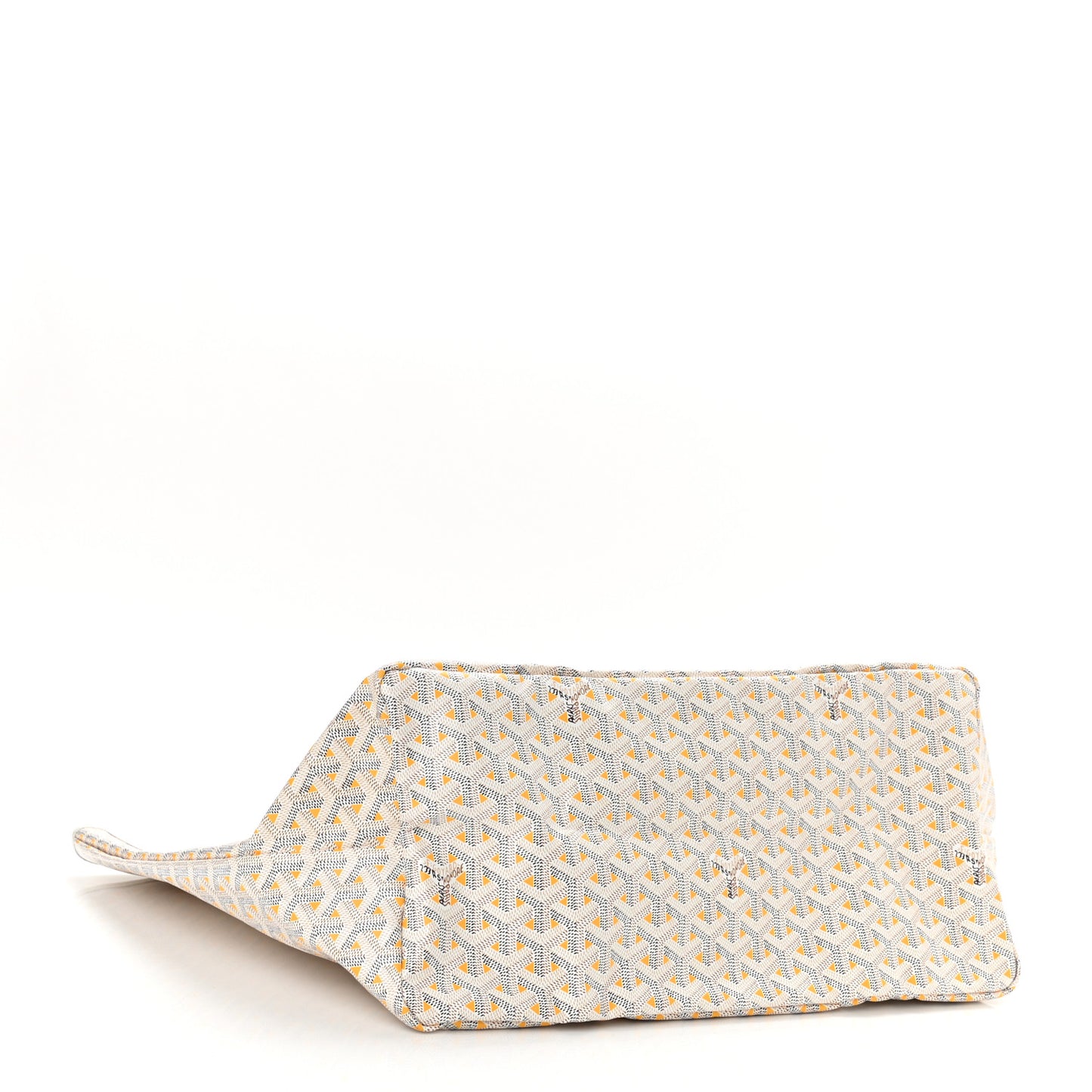 Goyardine Saint Louis Claire Voie GM White Orange