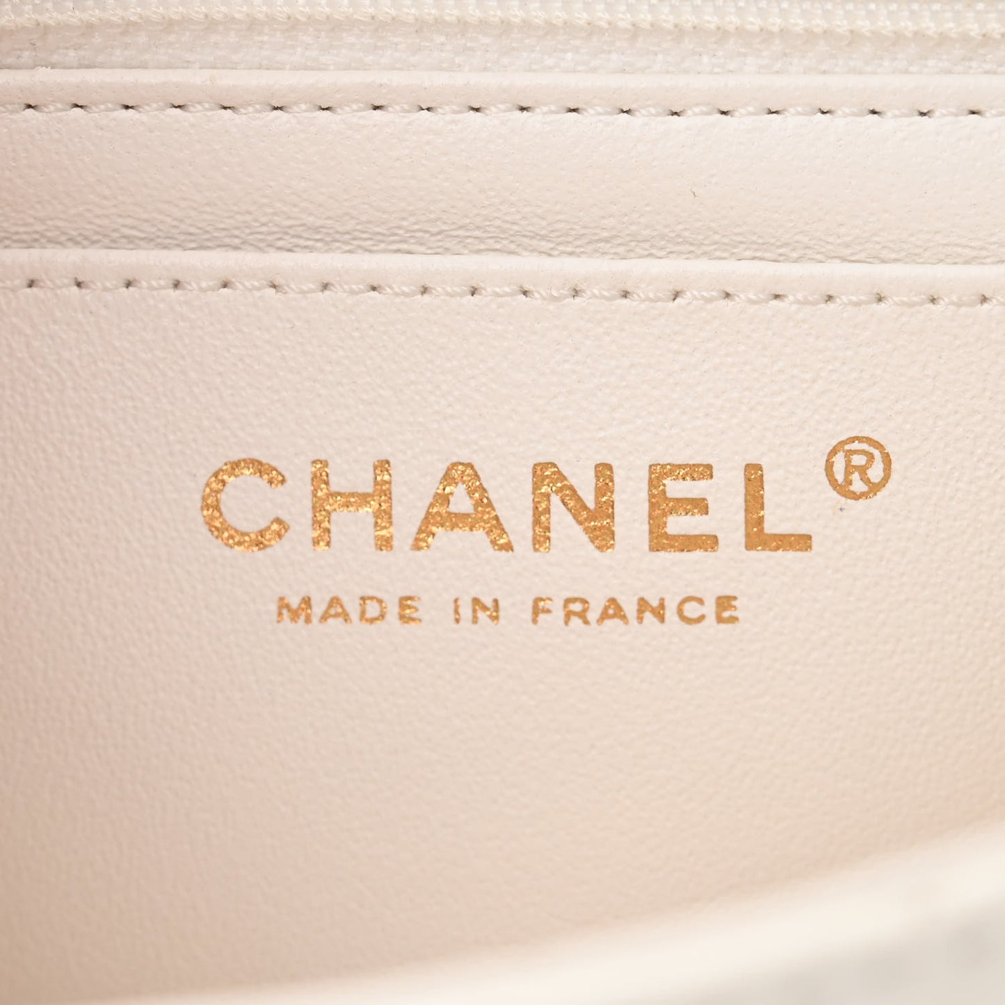 Aged Calfskin Quilted 2.55 Reissue Mini Flap White