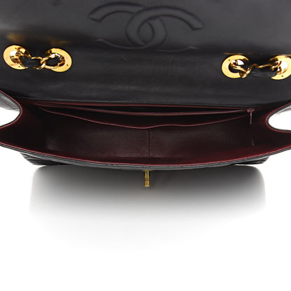 Chanel Lambskin Quilted XL Jumbo Single Flap Black 5 of 17