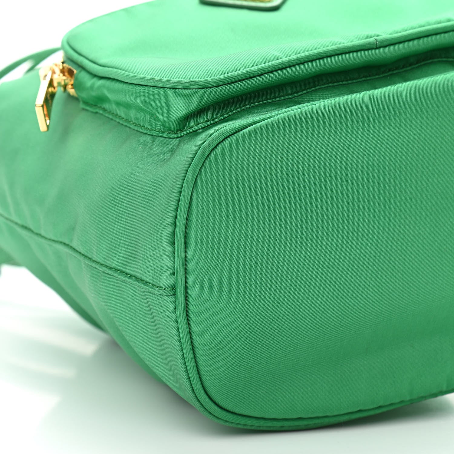 Prada Re-Nylon Saffiano Mini Bucket Crossbody Bag Menta 8 of 9