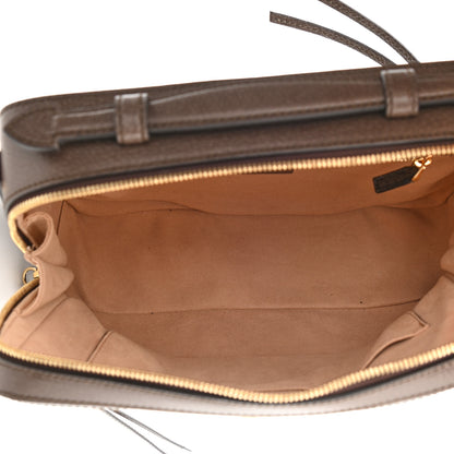 Gucci GG Supreme Monogram Web Small Ophidia Top Handle Shoulder Bag Brown 5 of 10