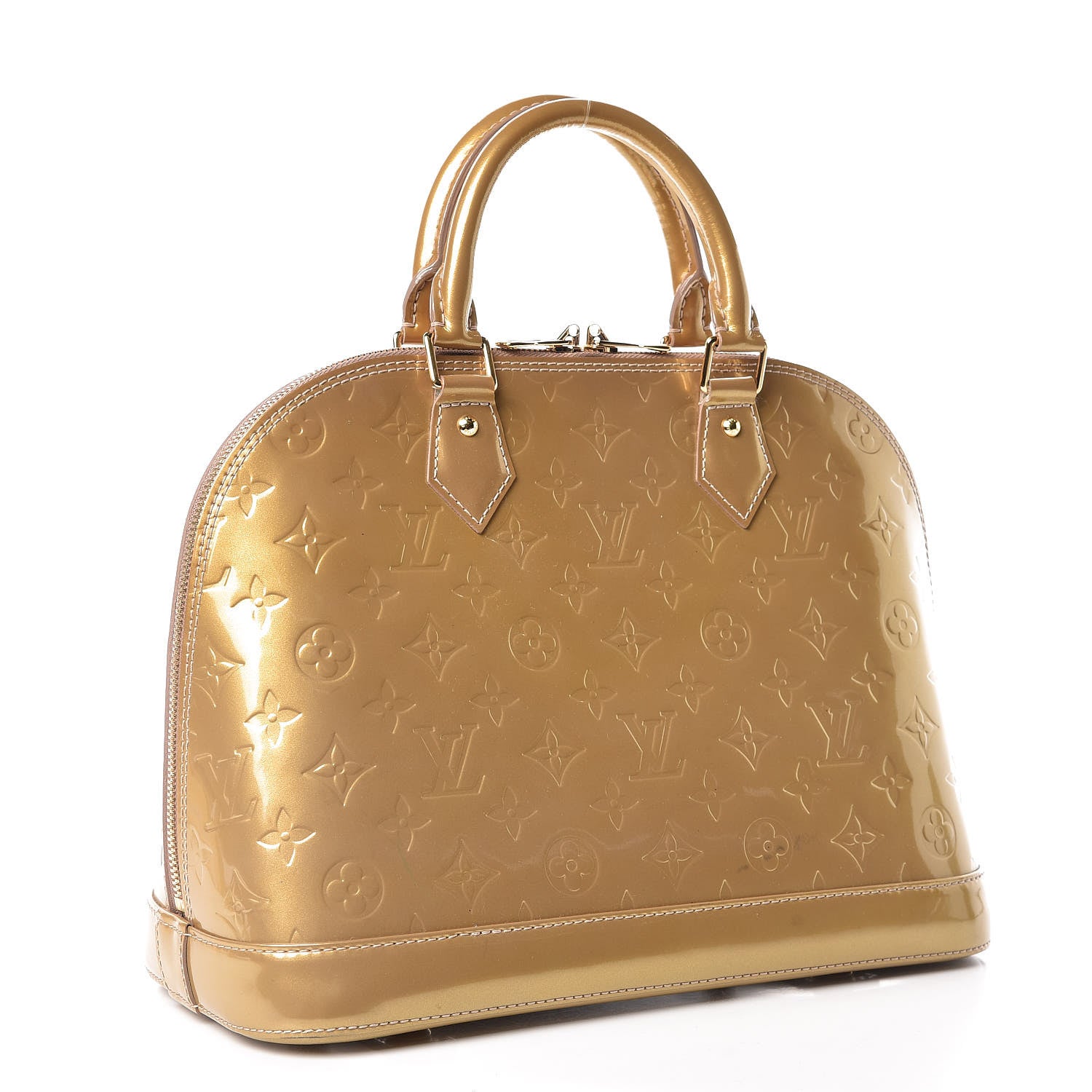 Louis Vuitton Vernis Alma PM Beige Poudre 3 of 10