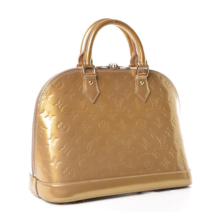 Louis Vuitton Vernis Alma PM Beige Poudre 3 of 10