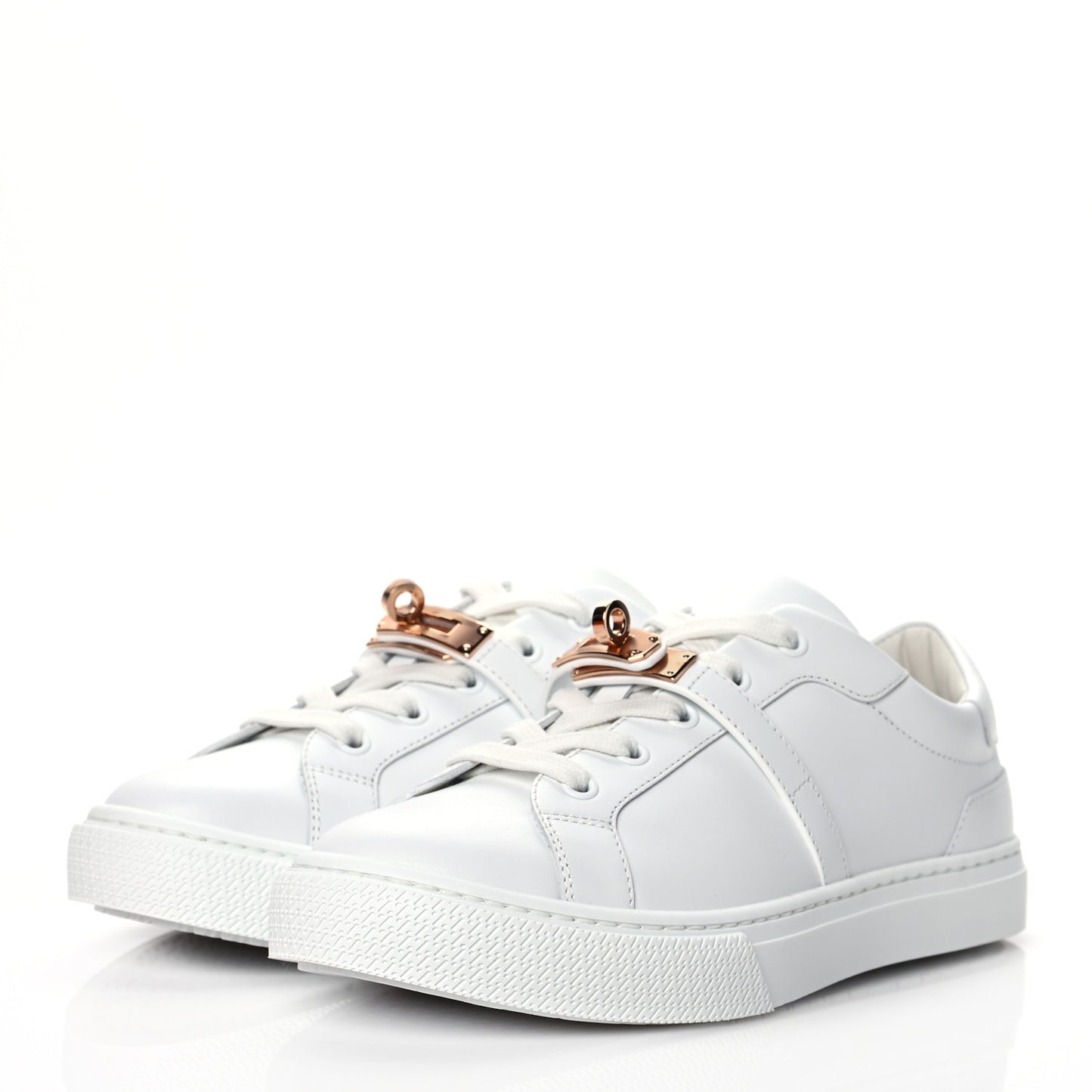 Calfskin Day Sneakers 37.5 White