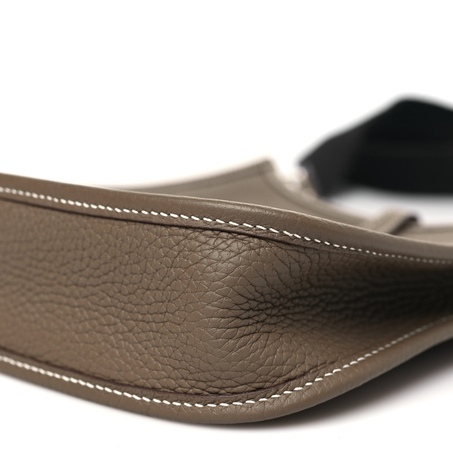 Hermes Taurillon Clemence Amazone Evelyne TPM Etoupe Bleu Indigo 10 of 10