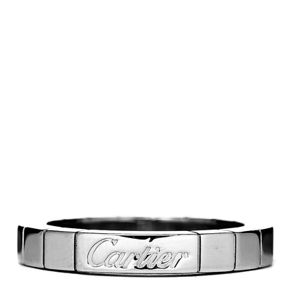 Cartier 18K White Gold Lanieres Ring 47 4 1 of 3